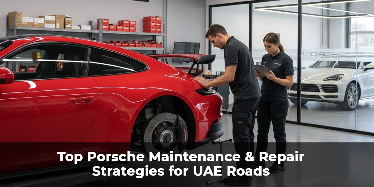 Top Porsche Maintenance & Repair Strategies for UAE Roads