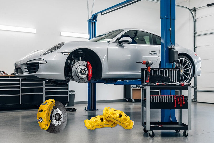 Porsche Car Brake Repair in Dubai