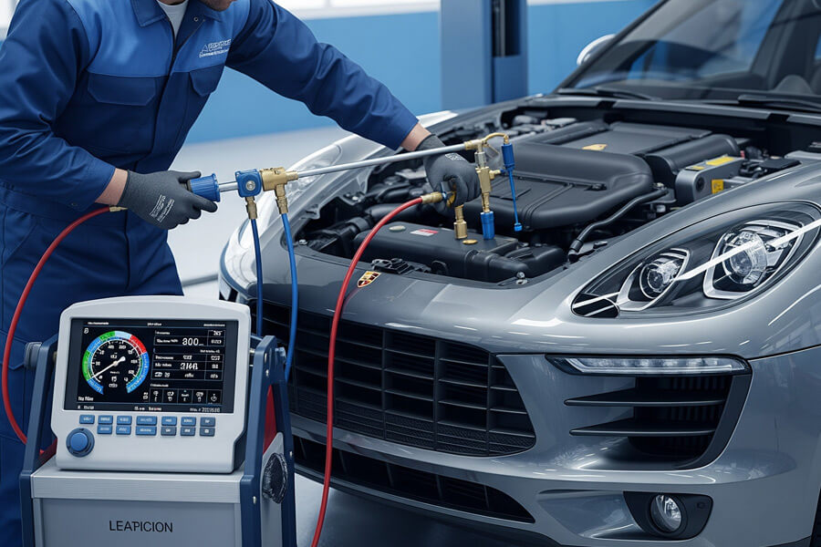 Porsche Car Coolant System Repair in Dubai