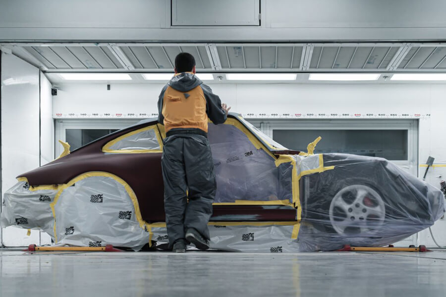 Porsche Car Paint Services in Dubai