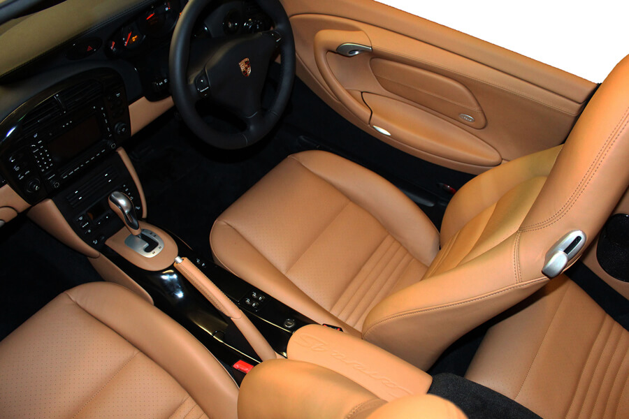 Porsche Car Upholstery Work in Dubai